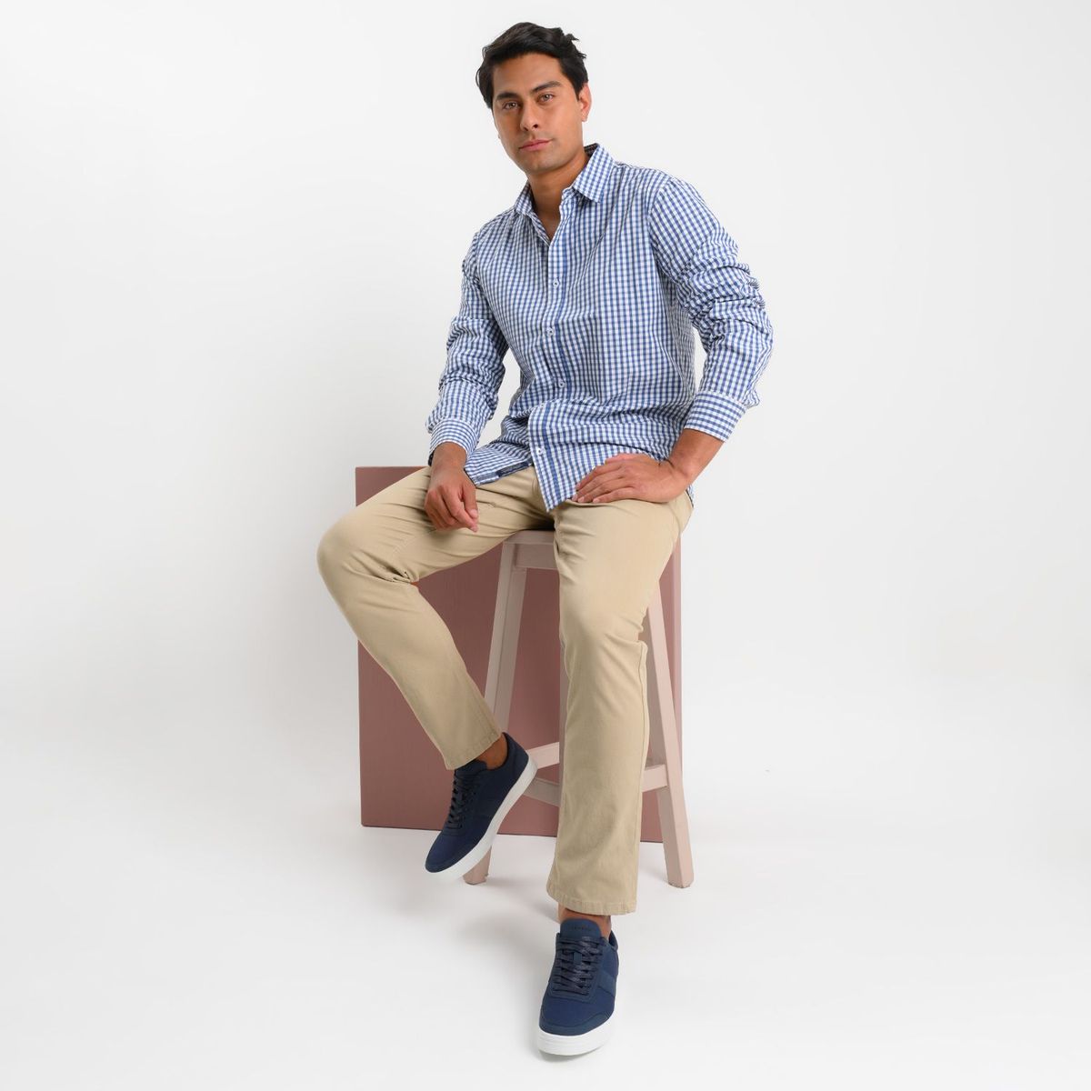 NEWPORT - Tenis moda para Hombre Bentinino Newboat | Tenis de moda con suela blanca Newboat