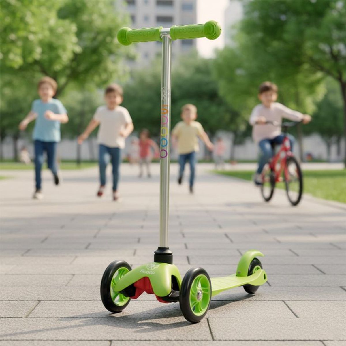 SCOOP - Scooter patineta para niños plegable Tri-Scooter Mini Scoop