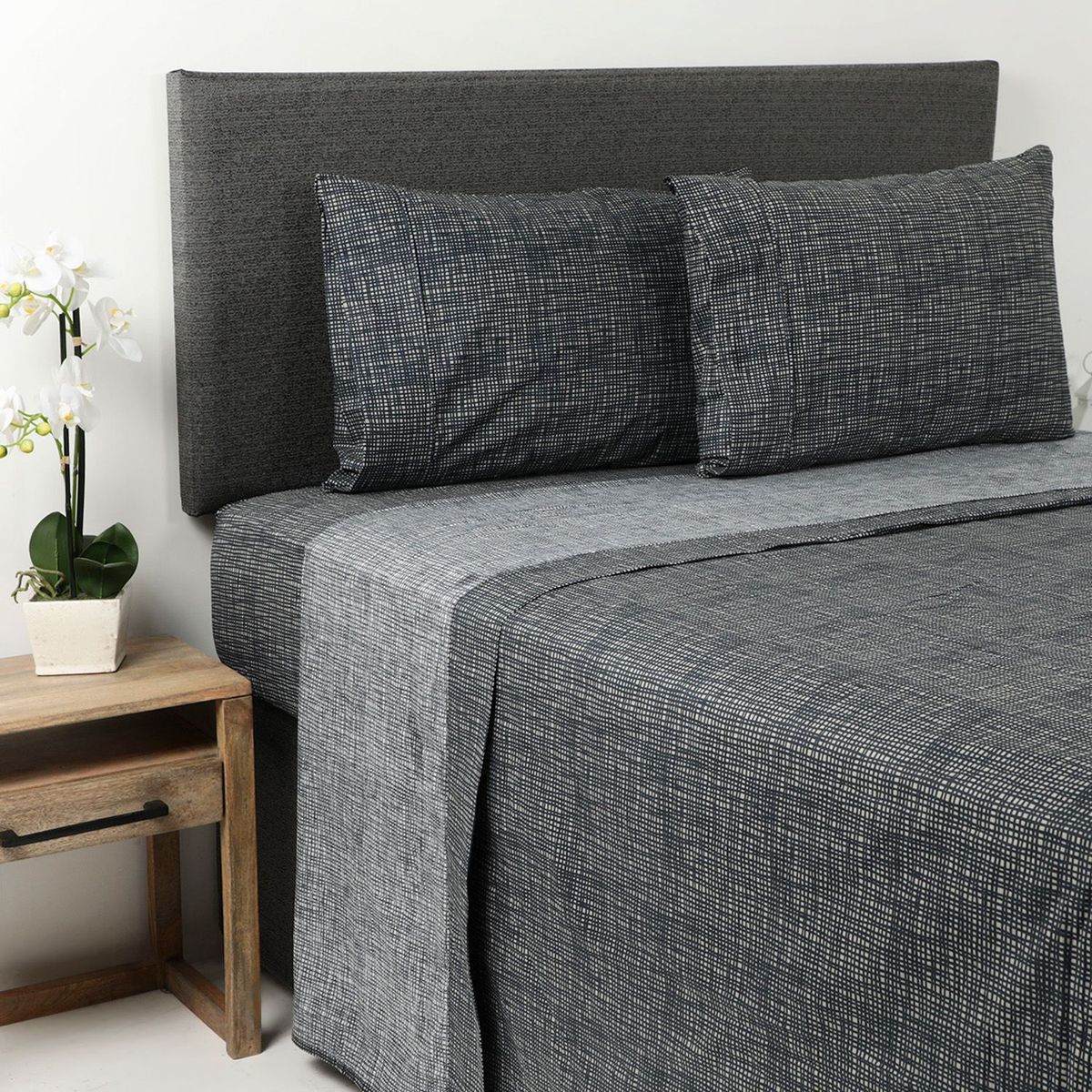 MICA - Juego de Sábanas Estampado de Algodón 180 hilos Mica