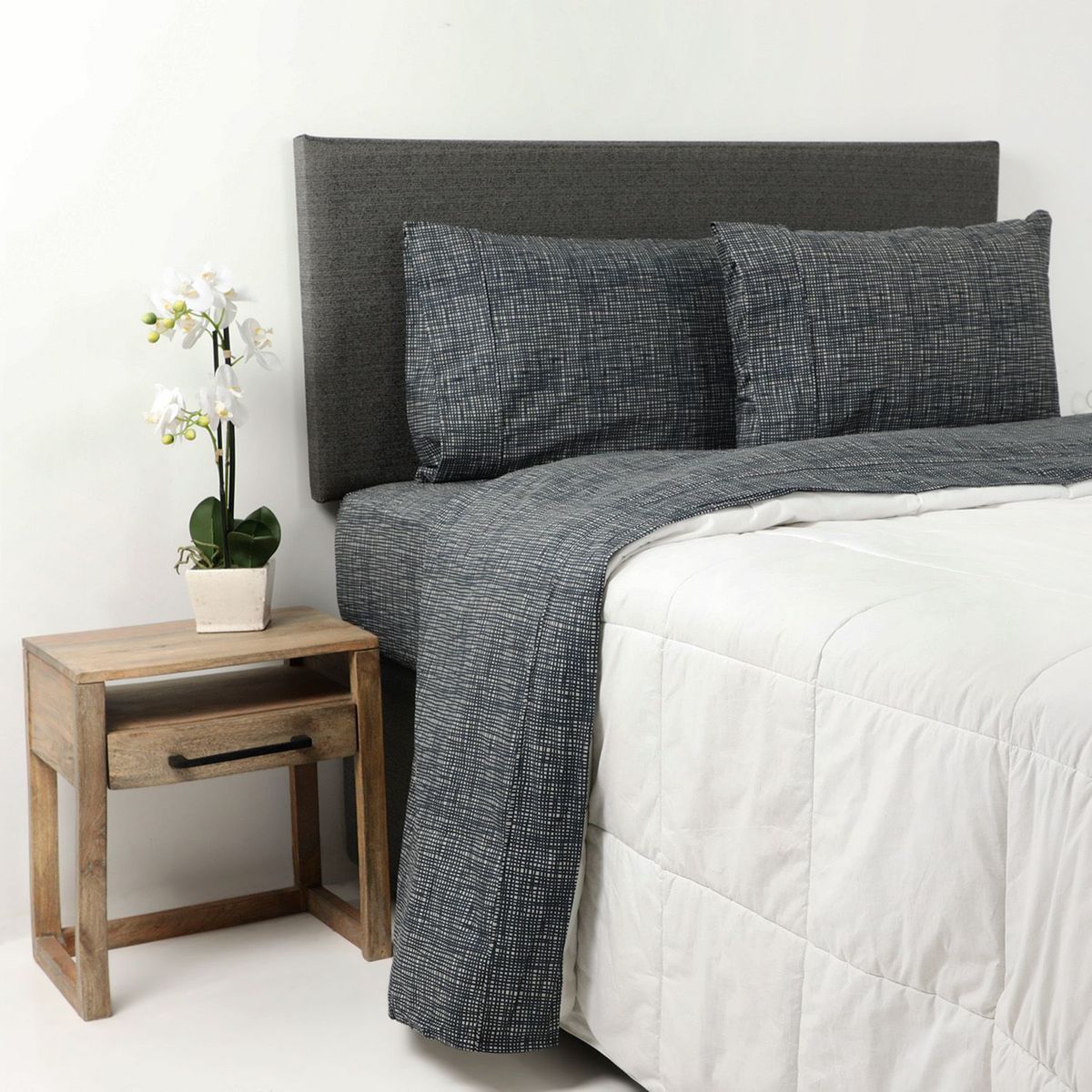 MICA - Juego de Sábanas Estampado de Algodón 180 hilos Mica