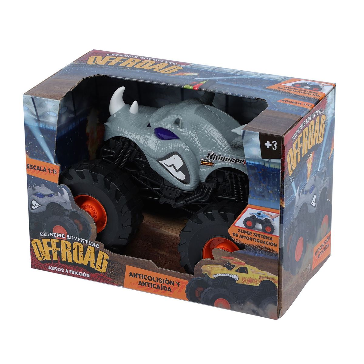 KIDS N PLAY - Carro de Impulso Extreme Adventure Offroad