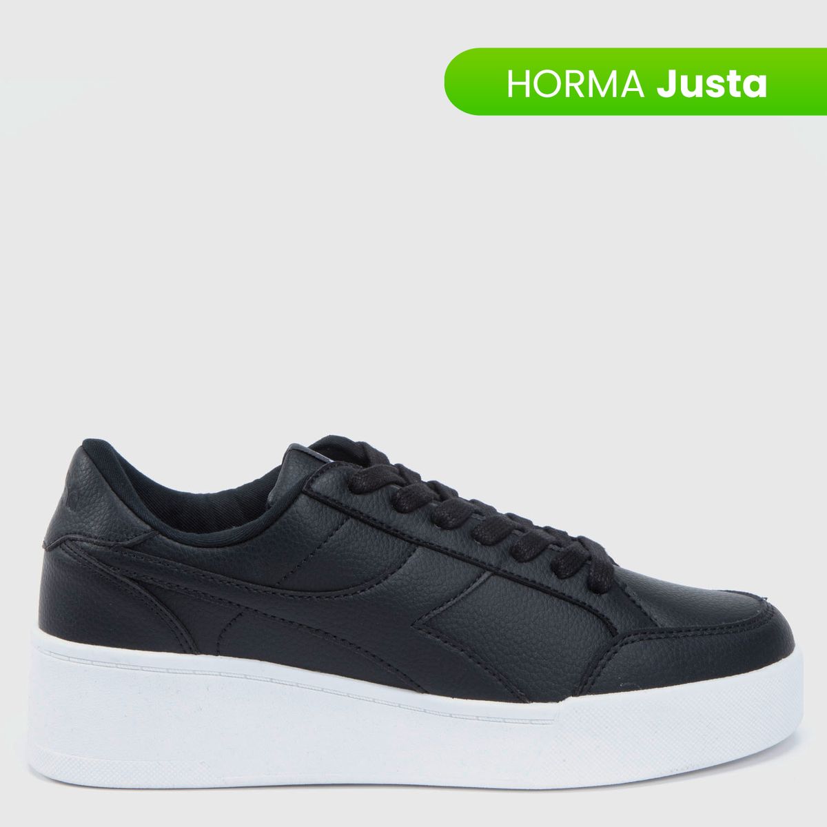 DIADORA - Tenis Diadora Mujer Moda W Bewen Negros Horma Justa 