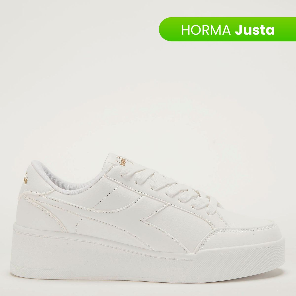 DIADORA - Tenis Diadora Mujer Moda W Bewen Blancos Horma Justa 