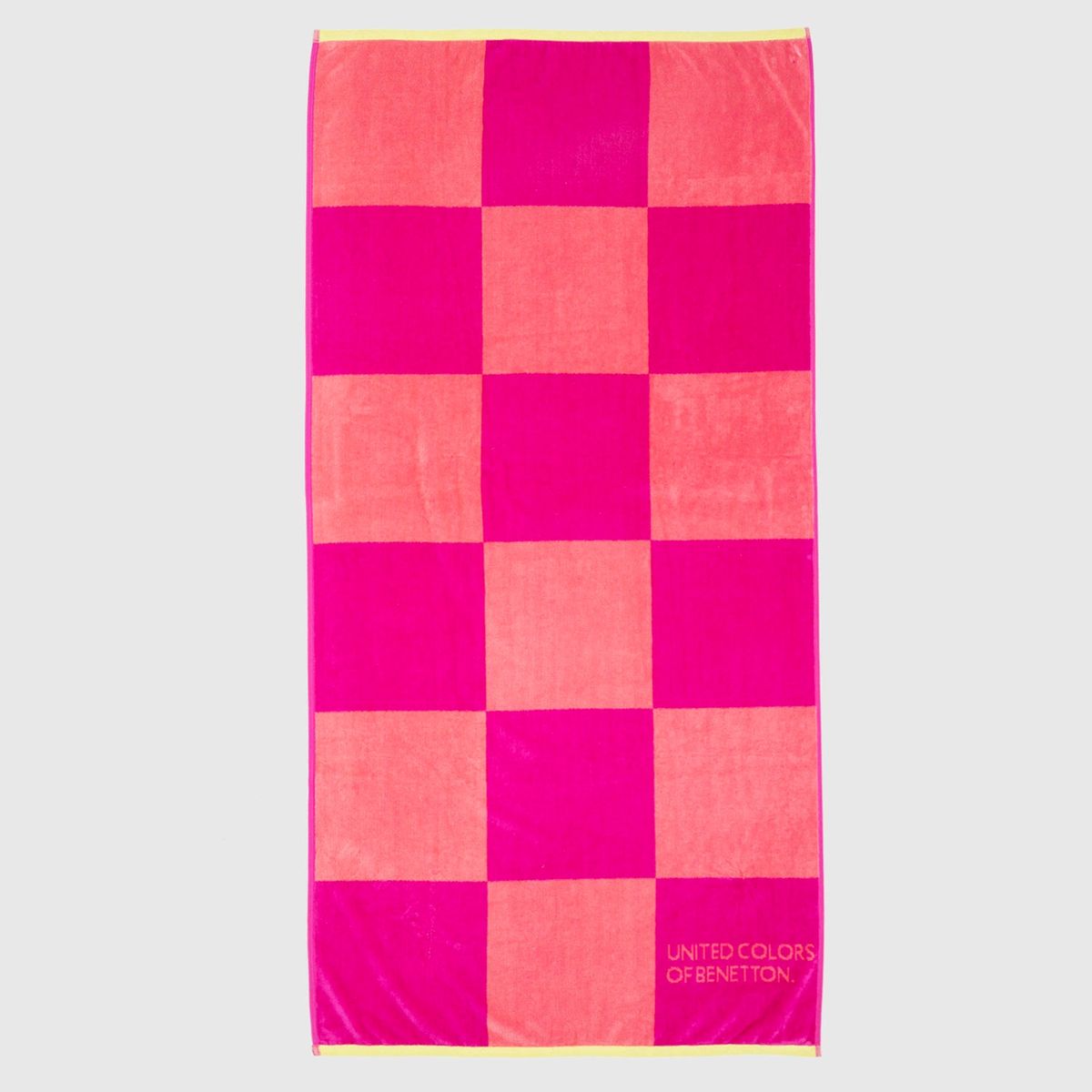 BENETTON - Toalla de playa CHECK PUNCH 80x160 cm
