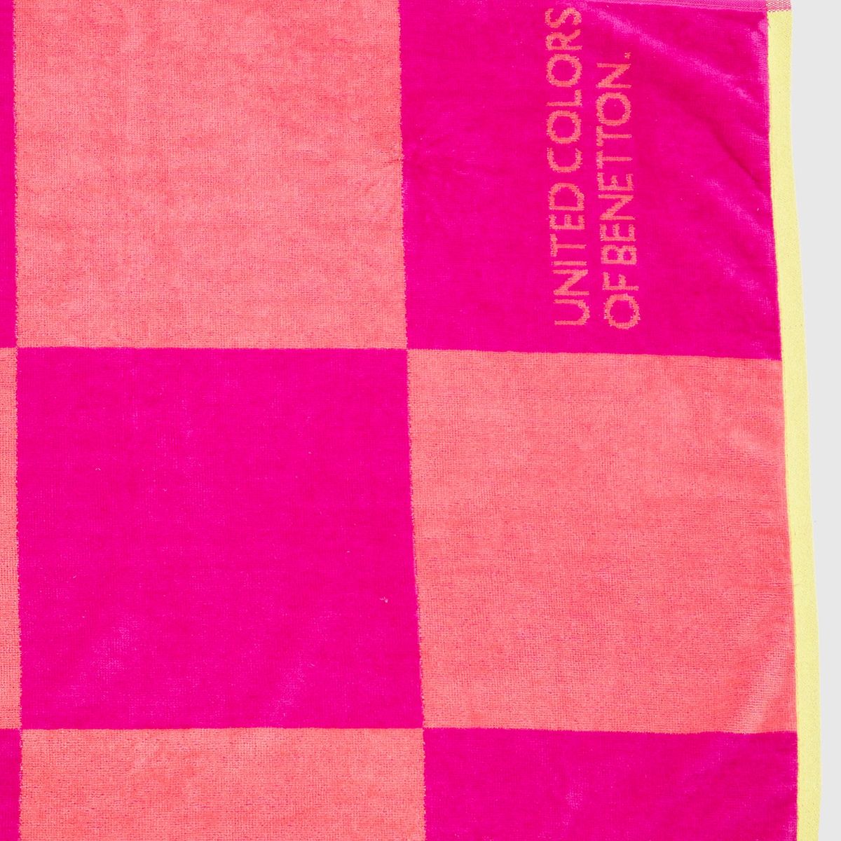 BENETTON - Toalla de playa CHECK PUNCH 80x160 cm