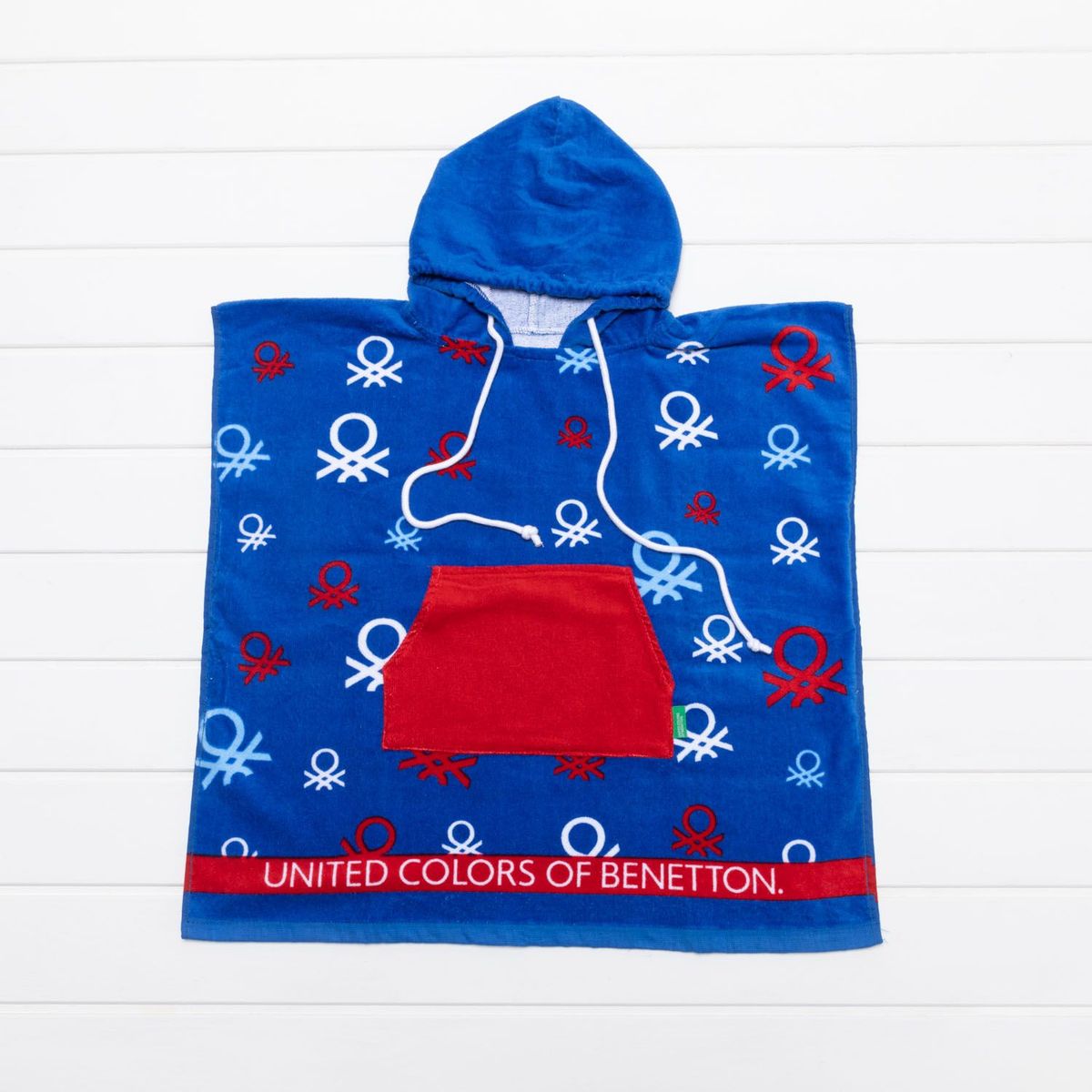 BENETTON - Toalla de playa infantil 340 g Pulpo 60 x 120 cm