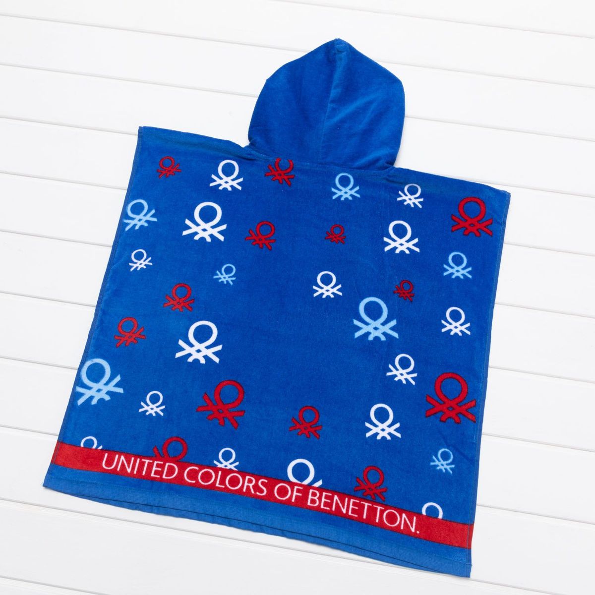 BENETTON - Toalla de playa infantil 340 g Pulpo 60 x 120 cm