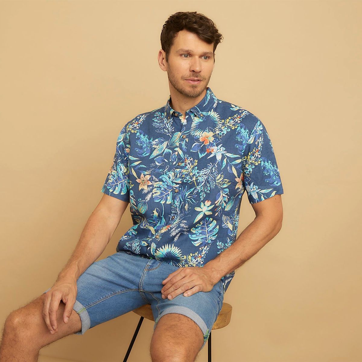 LA MARTINA - Camisa para Hombre Manga corta La Martina