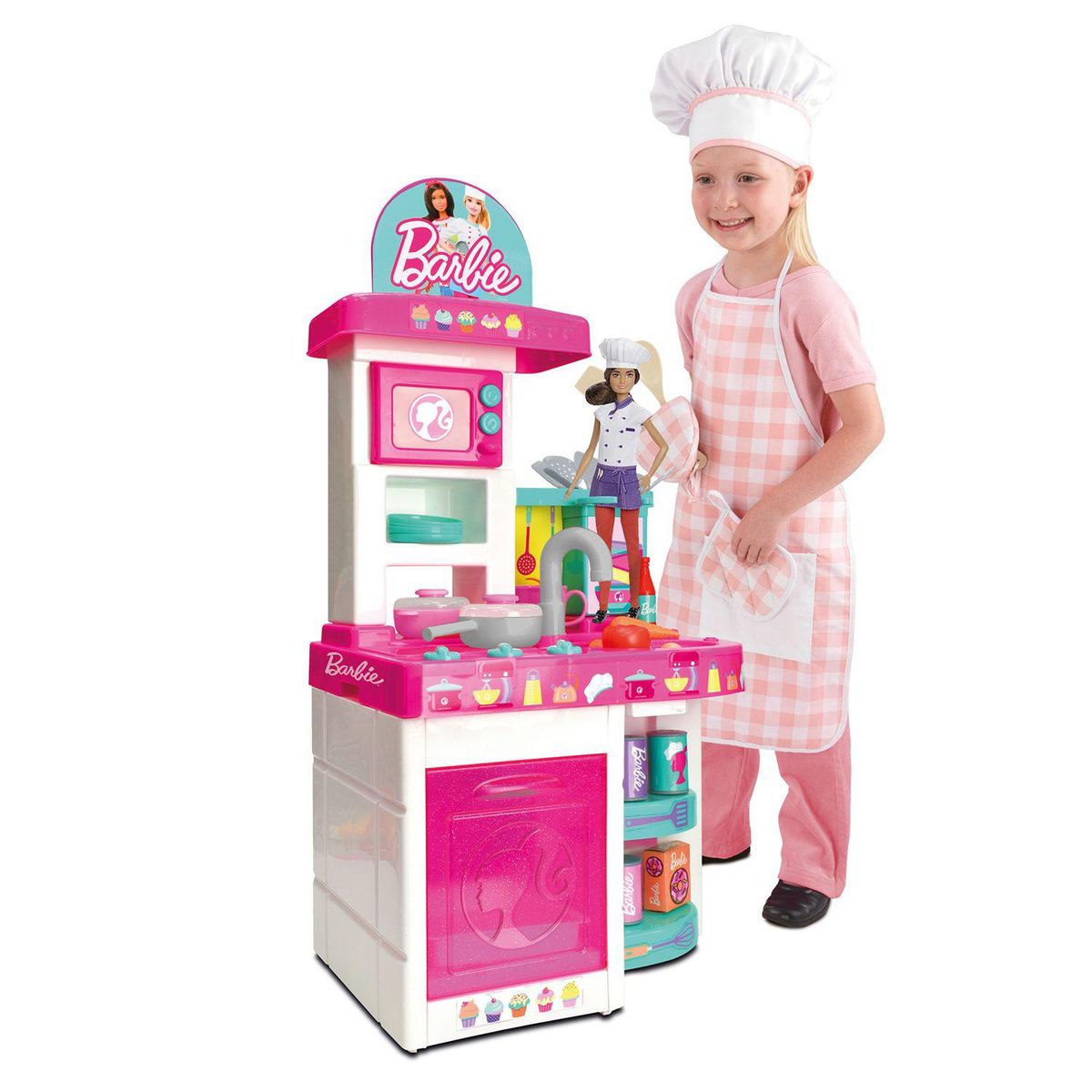 BARBIE - Cocinita Barbie: Cocina de juguete