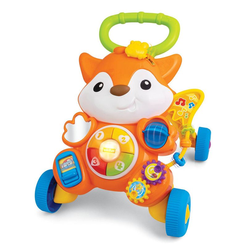 WINFUN - Caminador Interactivo de Zorro, a Partir de los 12 meses, Necesita Pilas - WINFUN