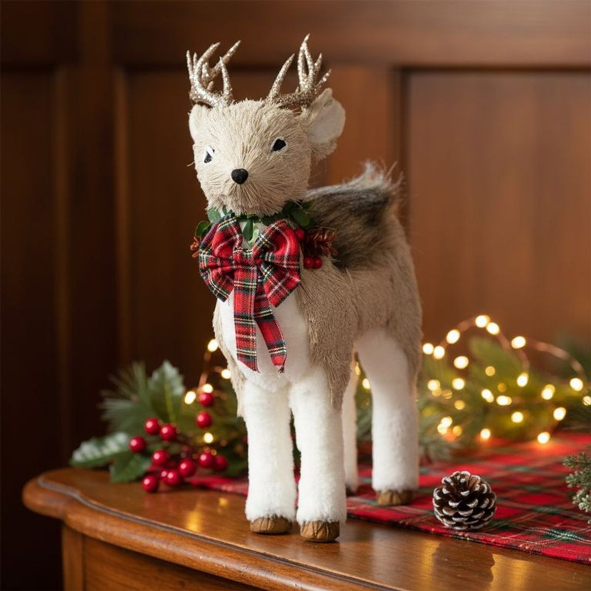 MICA - Peluche Navideño: Reno 26 cm