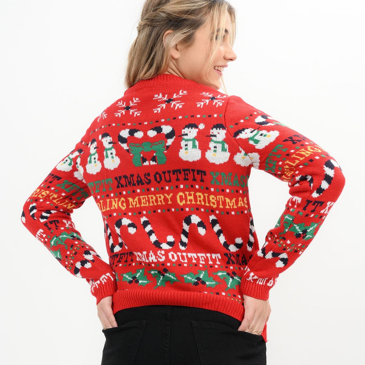 SYBILLA - Saco navideño para Mujer Sybilla