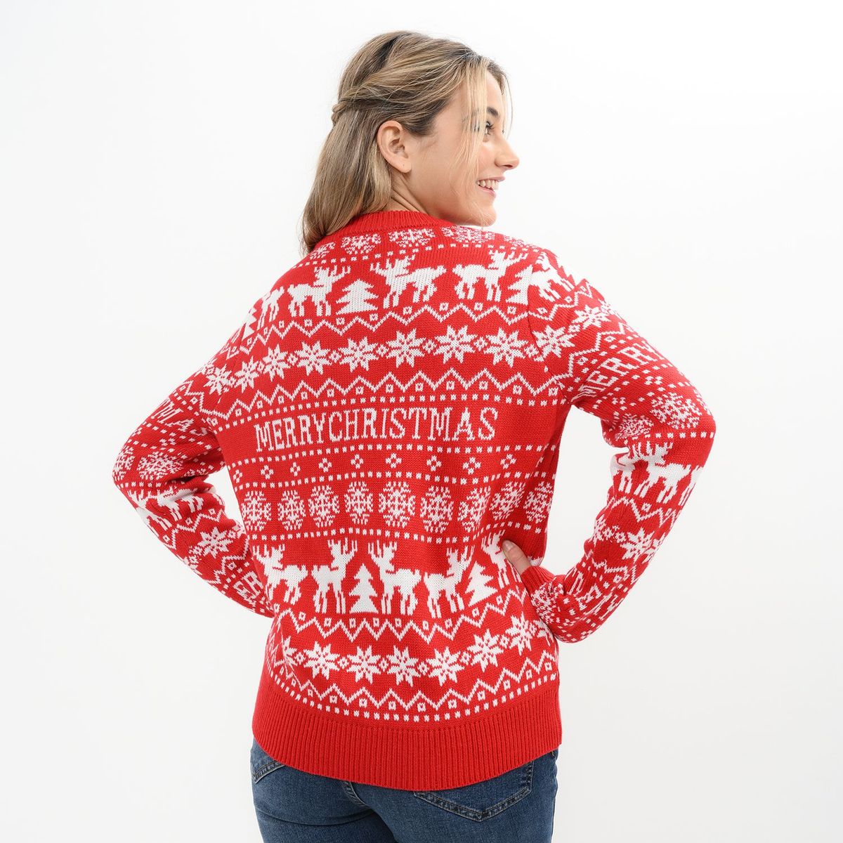 SYBILLA - Saco navideño para Mujer Sybilla