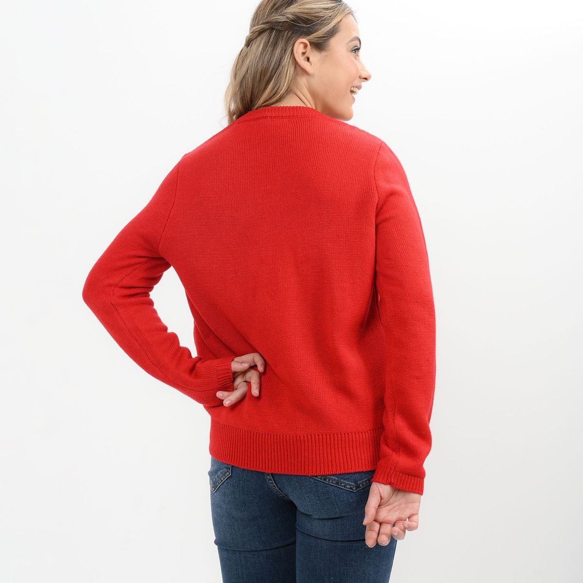 SYBILLA - Saco navideño para Mujer Sybilla