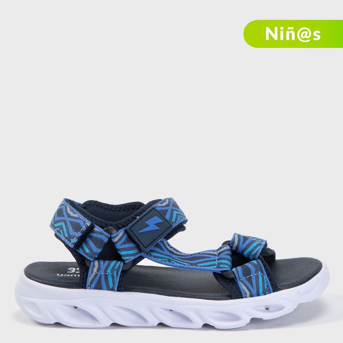 YAMP - Sandalia con Luces Yamp Sa Luzo3 para Niño Velcro