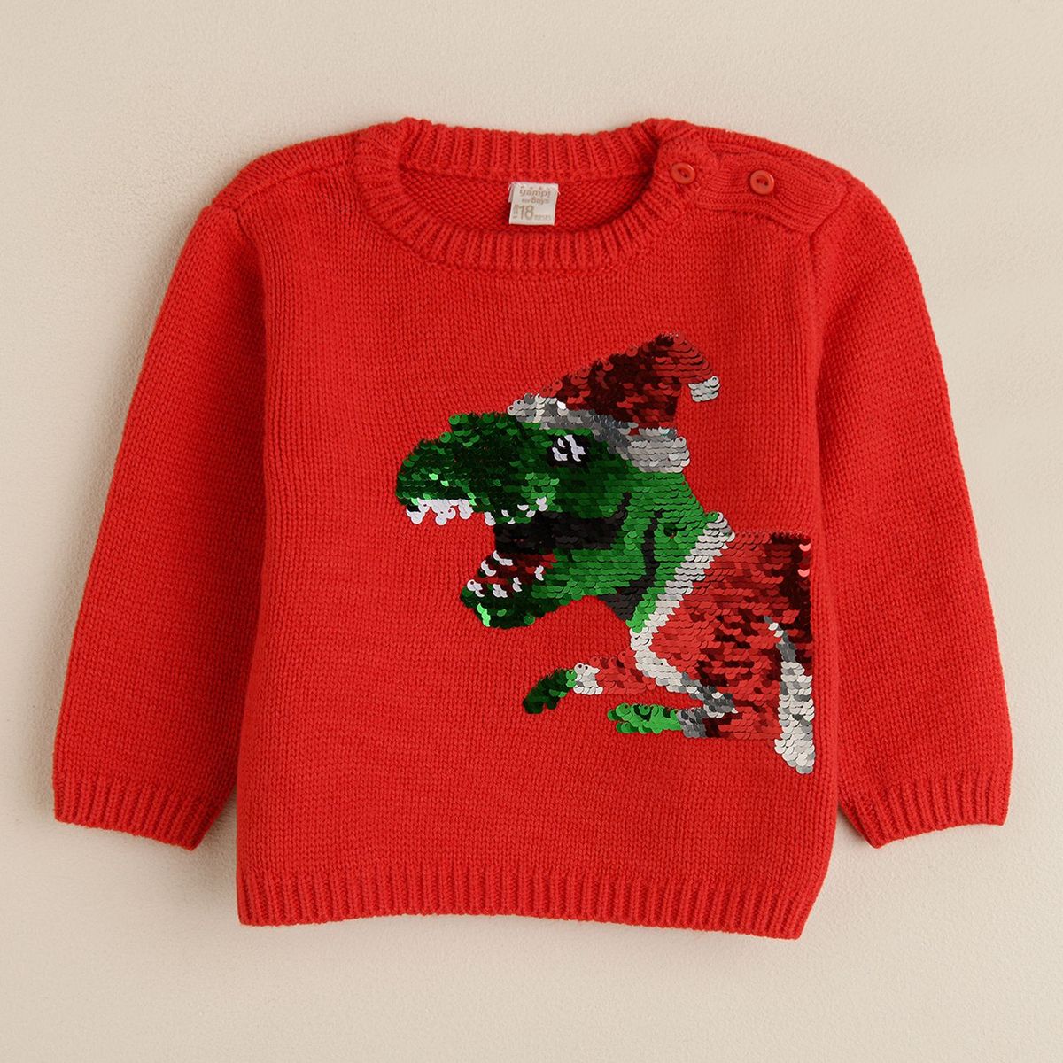 YAMP - Saco Navideño manga larga para bebé niño YAMP