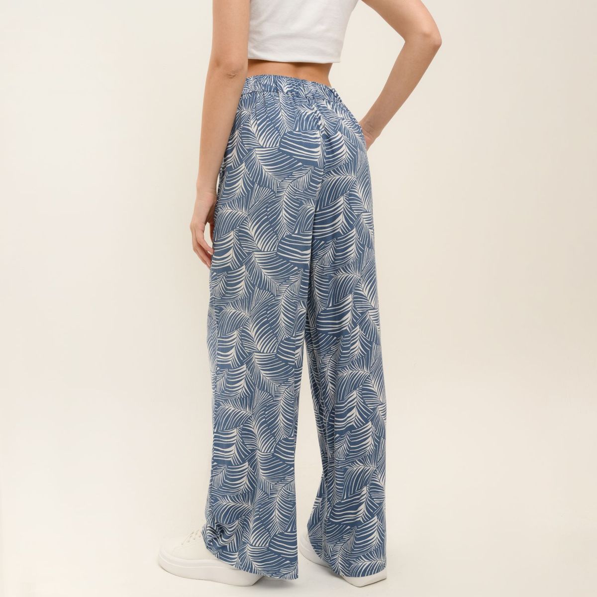 DOO AUSTRALIA - Pantalón Palazzo para Mujer Tiro medio Doo Australia