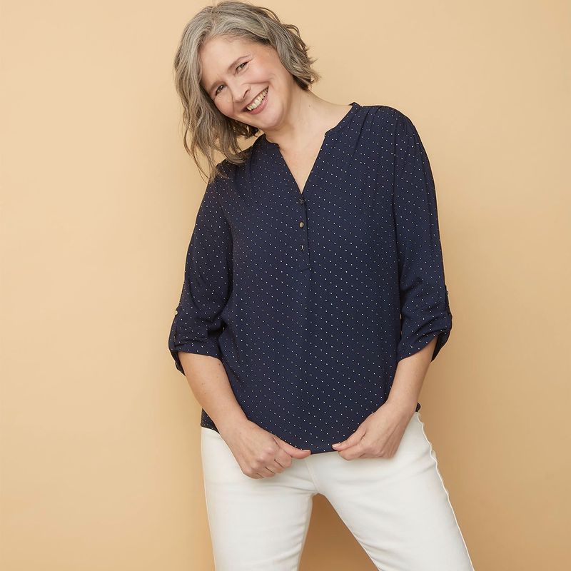 SOUTHLAND - Blusa para Mujer Manga 3/4 Southland
