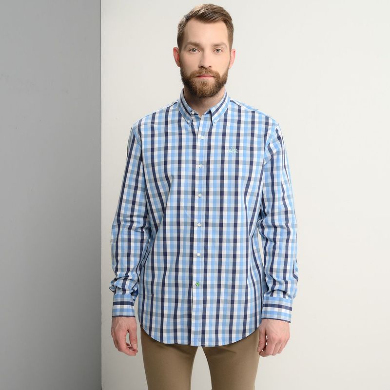 LA MARTINA - Camisa para Hombre Manga larga La Martina