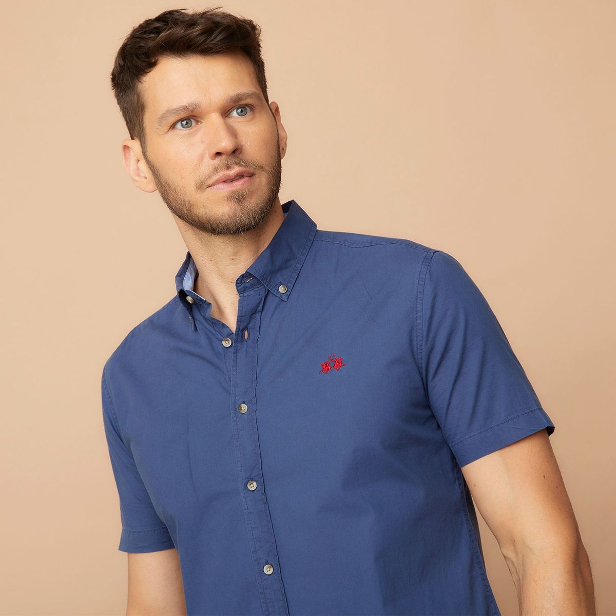 LA MARTINA - Camisa para Hombre Manga corta La Martina