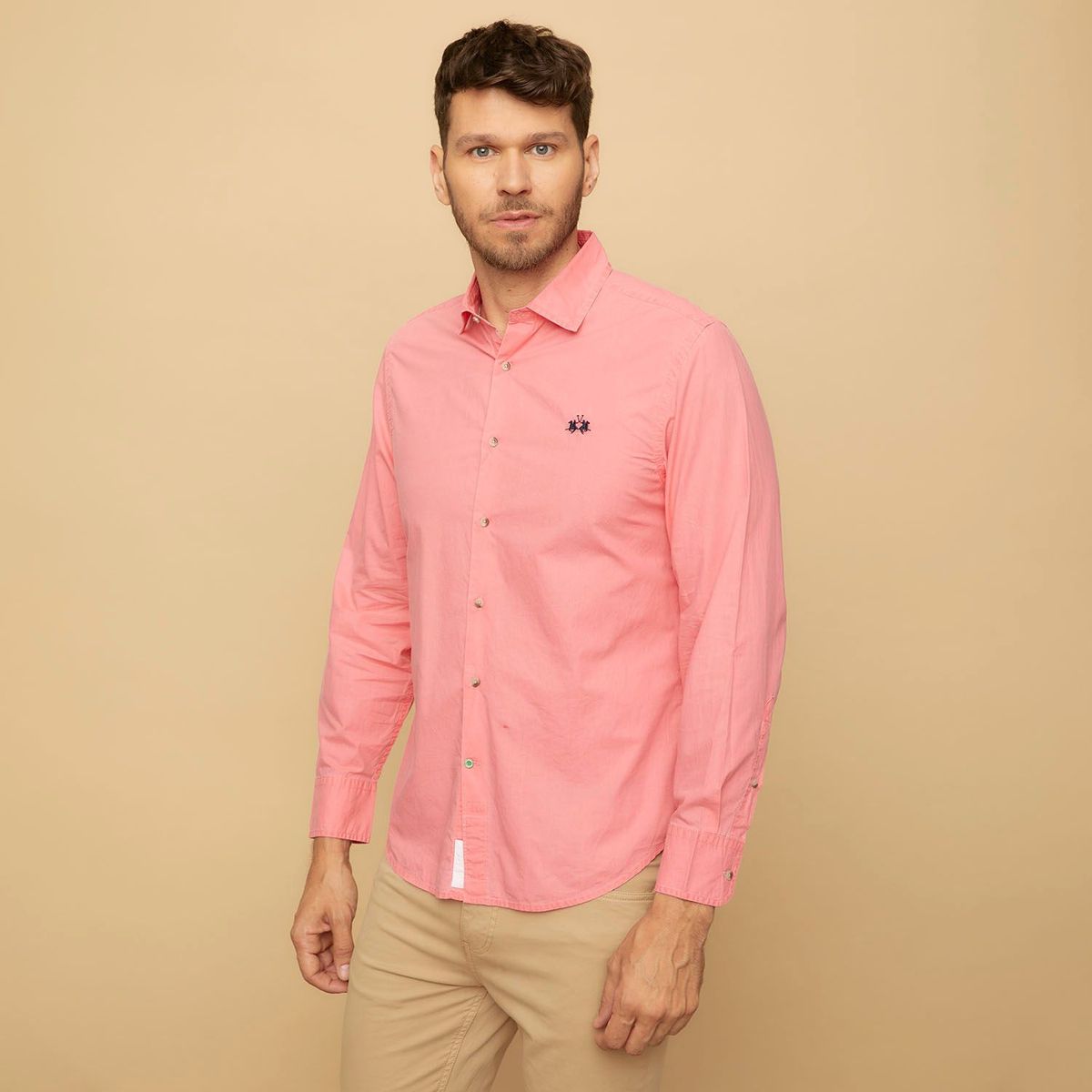 LA MARTINA - Camisa para Hombre Manga larga La Martina