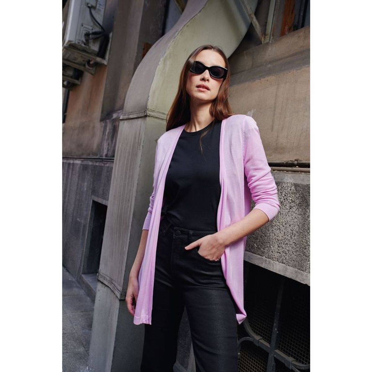 BASEMENT - Cardigan Mujer Basement