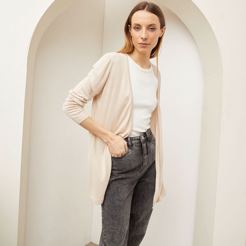 BASEMENT - Cardigan Mujer Basement
