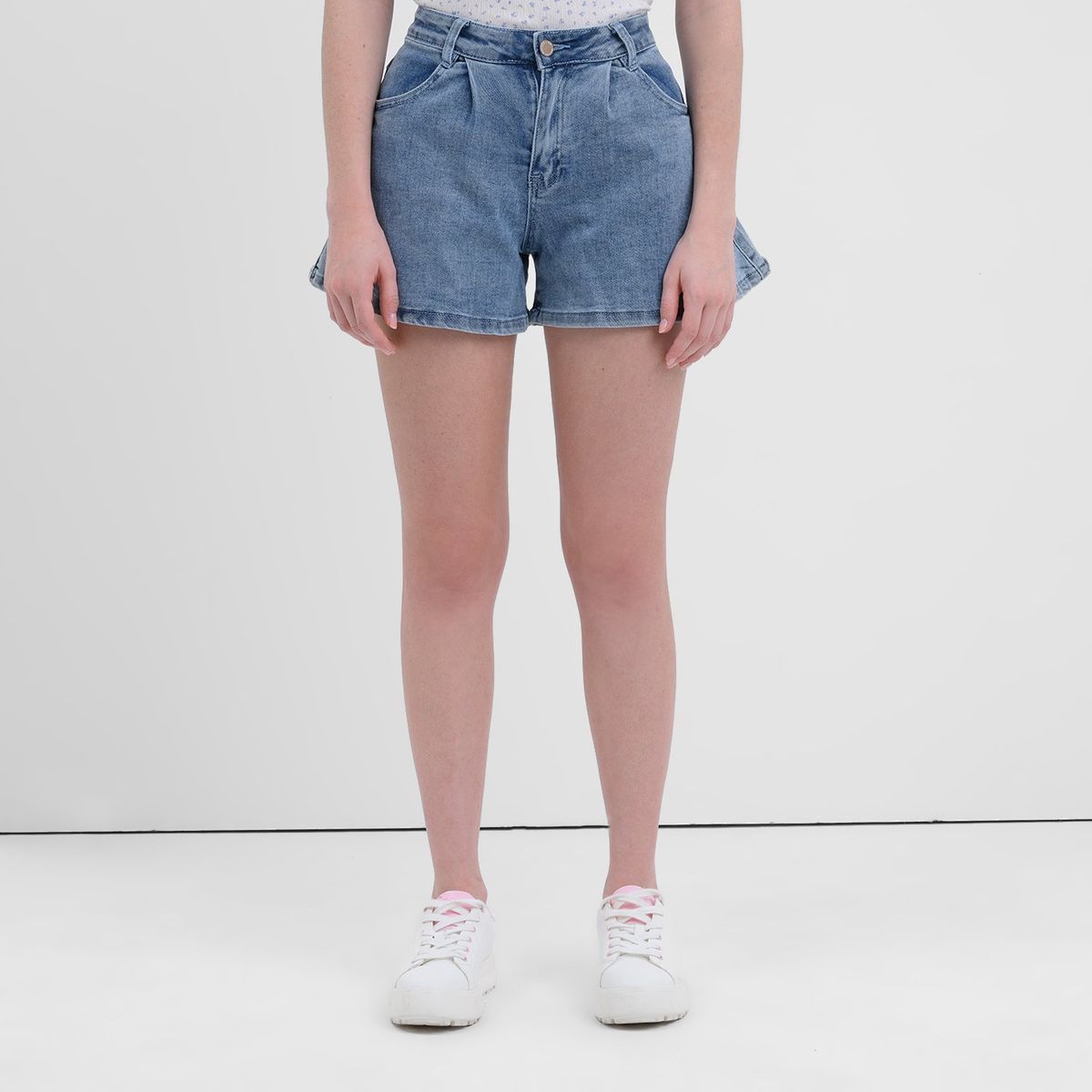 ELV - Short para Niña en Algodón ELV