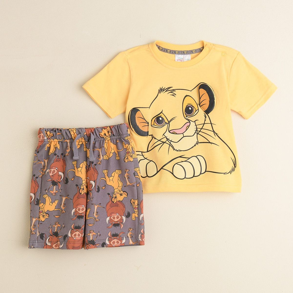  - Conjunto para niño Algodón Rey León
