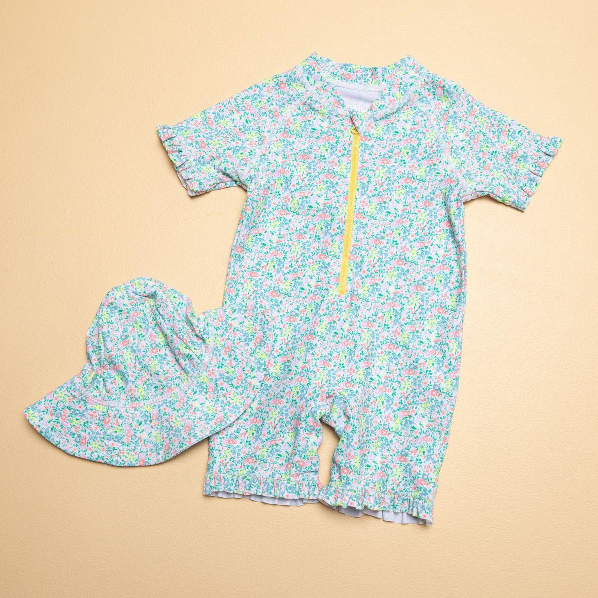 YAMP - Vestido de baño con Gorro para Bebé niña YAMP