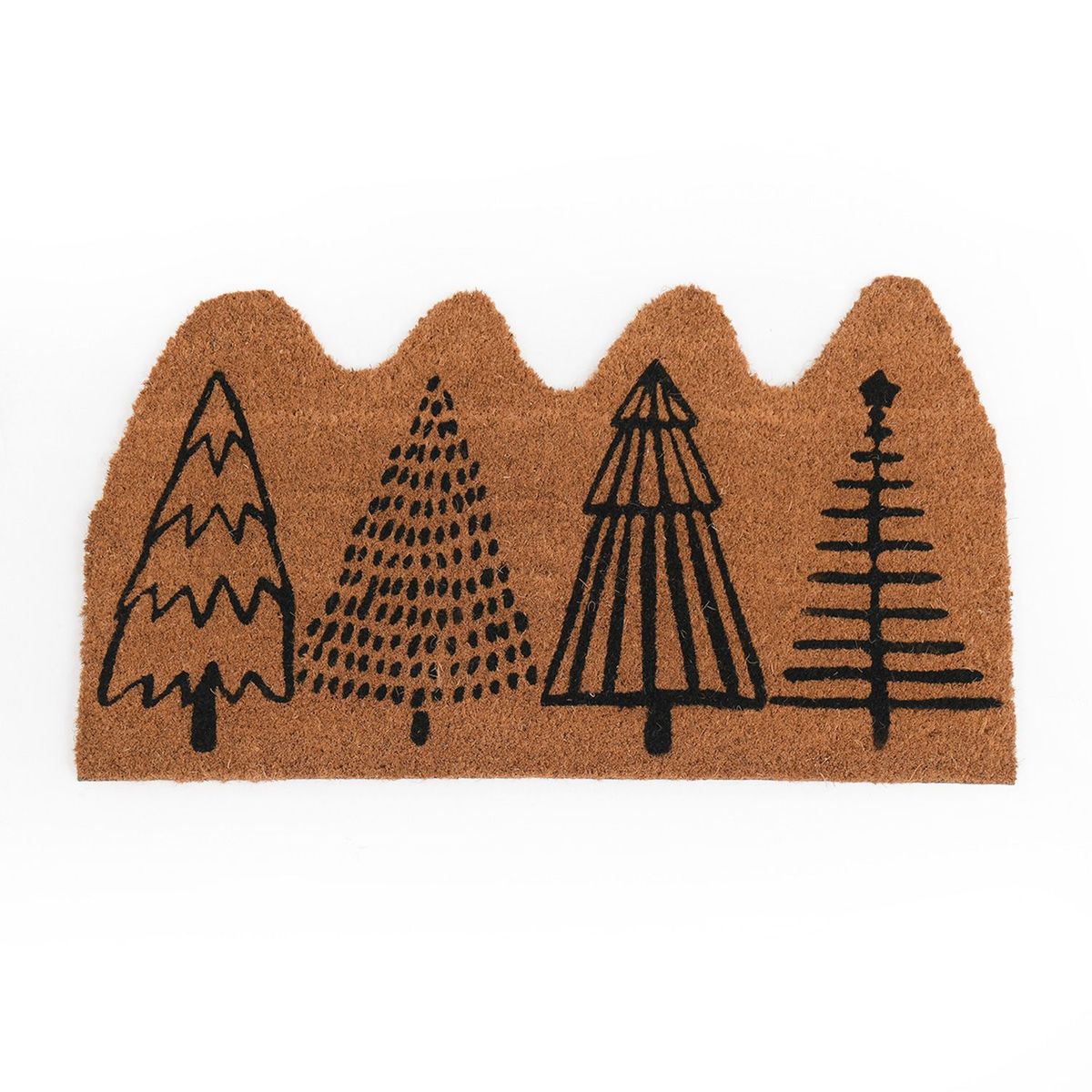 MICA - Tapete Decorativo para Entrada de Árboles Navidad Mica