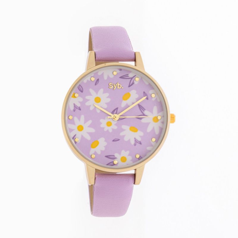 SYBILLA - Reloj análogo Sybilla para mujer Pu Purple