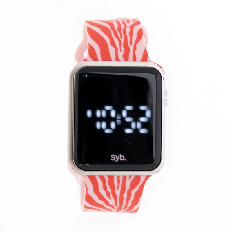 SYBILLA - Reloj Digital Sybilla para mujer Pink