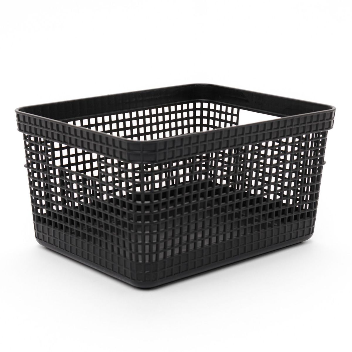 OU - Cesta Organizadora con Tapa Multiusos Polipropileno 19 x 29 cm. Cesta de Ropa. Cesta Organizadora de baño Mica