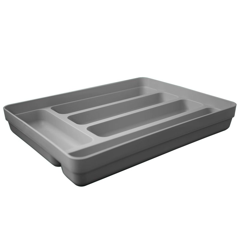 OU - Organizador Cubiertos Logic Gris