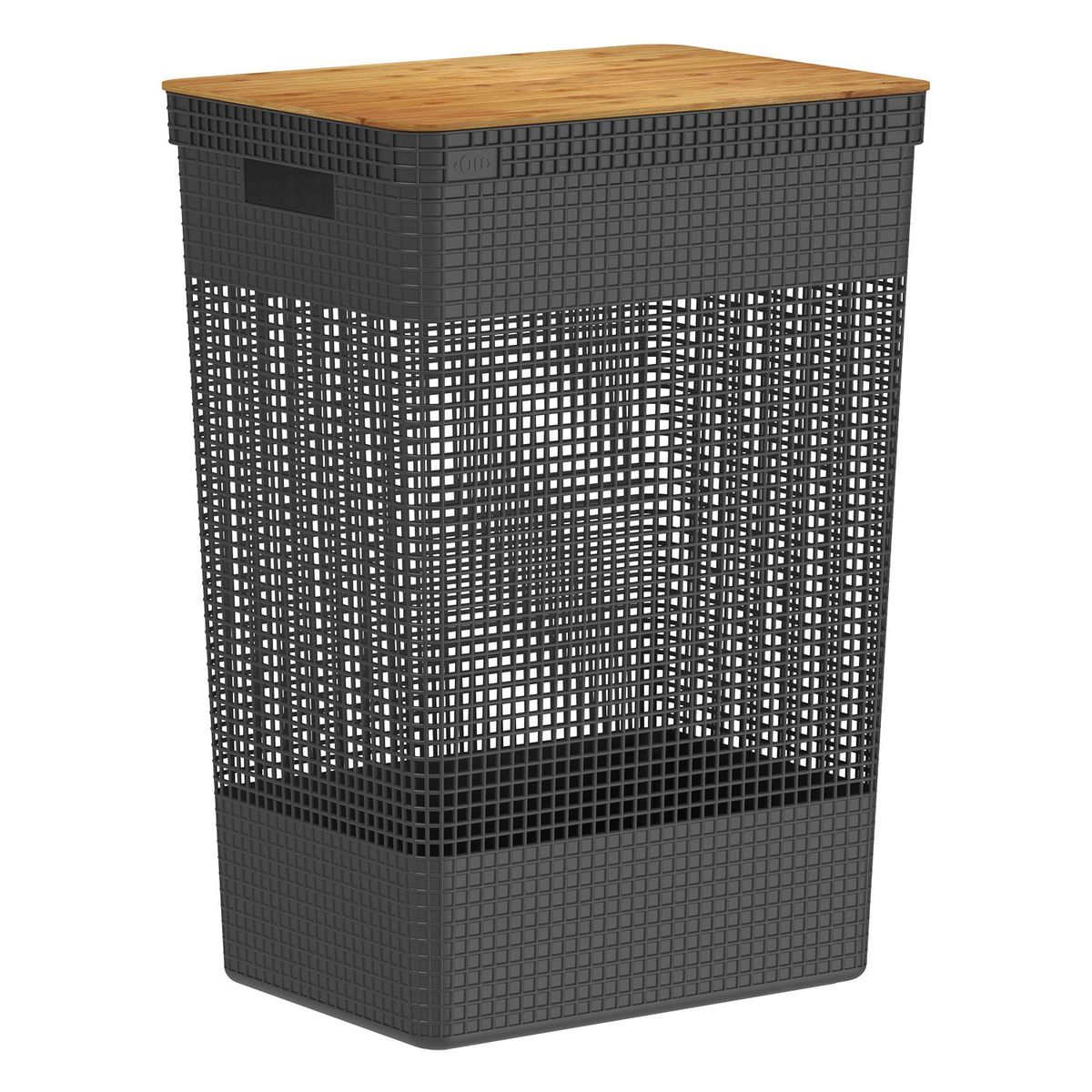 OU - Cesta de Ropa con Tapa de Polipropileno 59.2 x 39 cm Mica