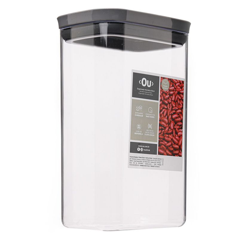 OU - Contenedor Hermetico Block Rec 2.3L