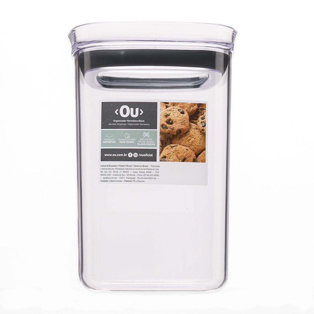 OU - Contenedor Hermetico Block 1L Tran
