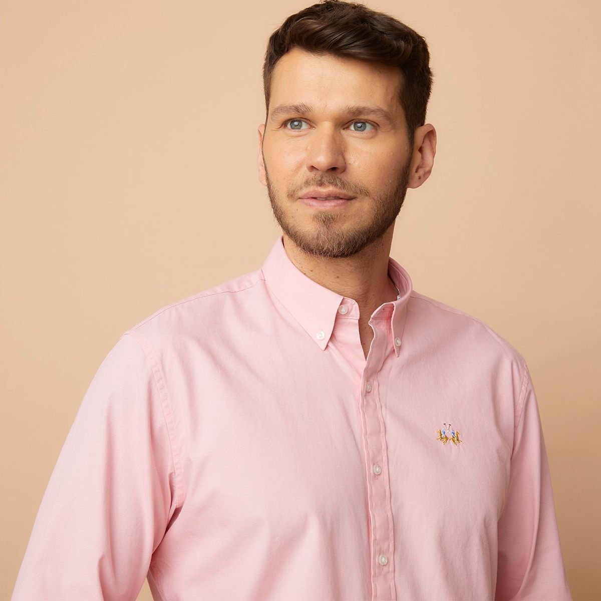 LA MARTINA - Camisa para Hombre Manga larga La Martina