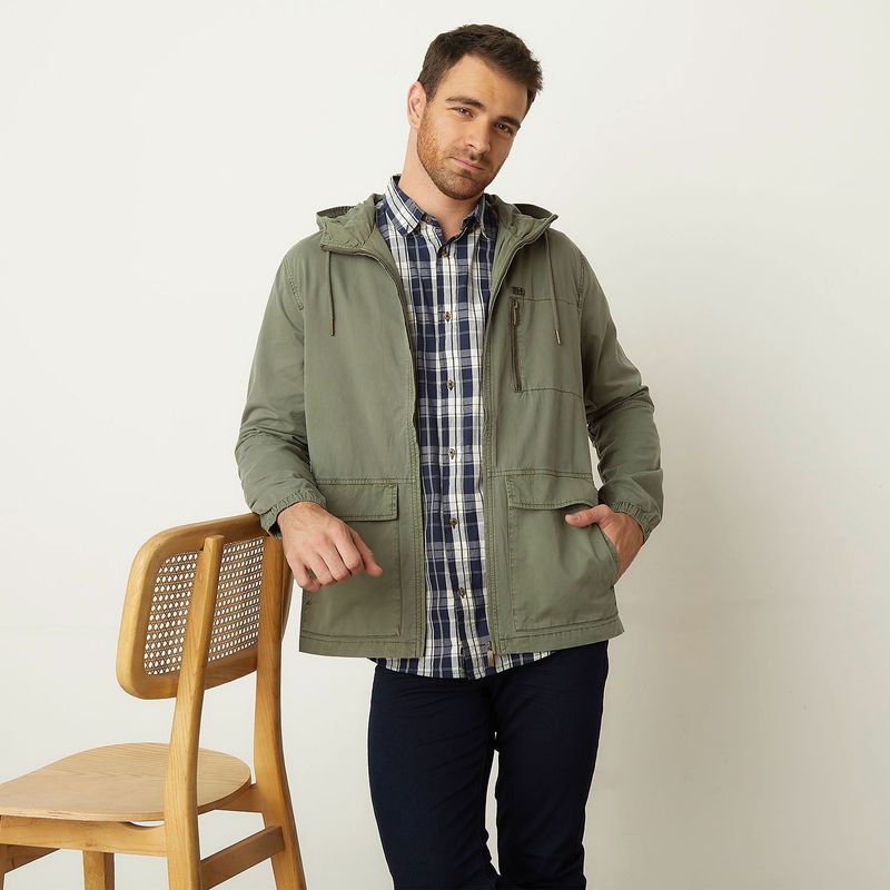 UNIVERSITY CLUB - Chaqueta para Hombre de Algodón University Club