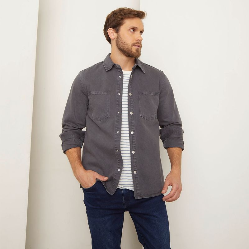 BASEMENT - Chaqueta Hombre de Algodón Basement
