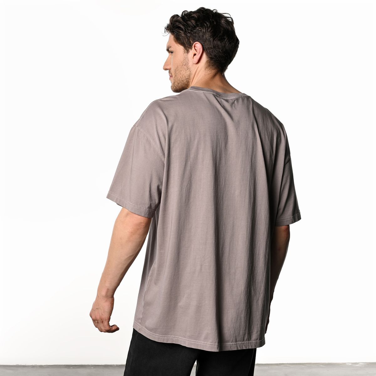 DENIMLAB - Camiseta Hombre Manga corta con Estampado de Algodón Denimlab