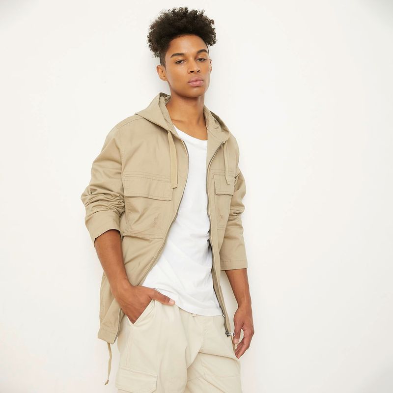 BEARCLIFF - Chaqueta para Hombre de Algodón Bearcliff