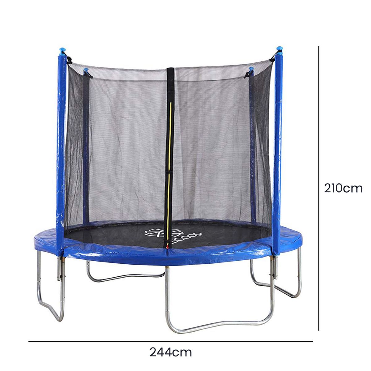 SCOOP - Trampolín Cama Elástica con malla de seguridad  244cm de diámetro Scoop