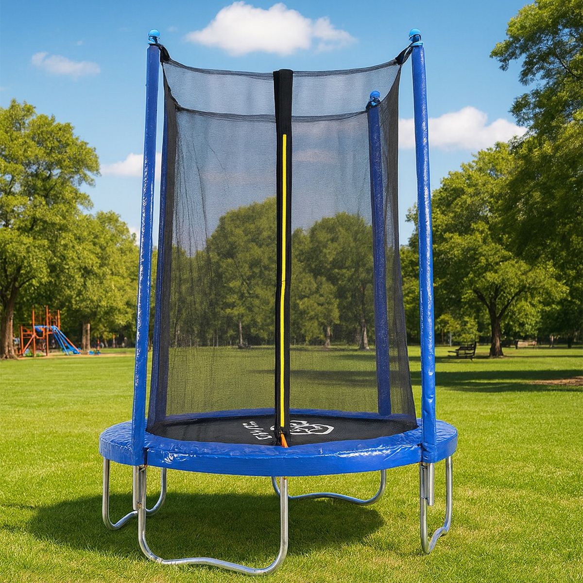 SCOOP - Trampolín cama Elástica con malla de seguridad de 137cm de diámetro Scoop