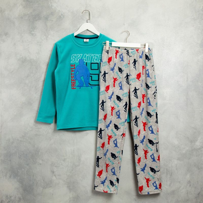 FEDERATION - Pijama para Niño 2 piezas con Estampado Cintura elásticada Manga larga Federation
