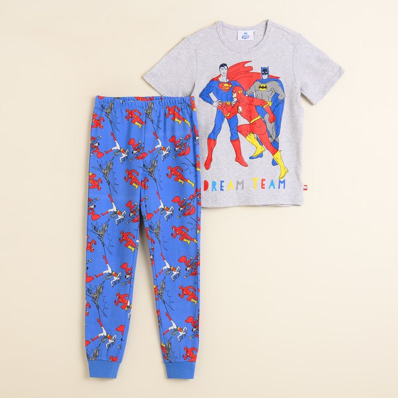  - Pijama para Niño Manga corta Super Herores