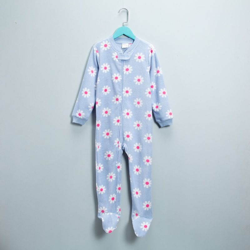 YAMP - Pijama para Niña con Flores Manga larga Yamp