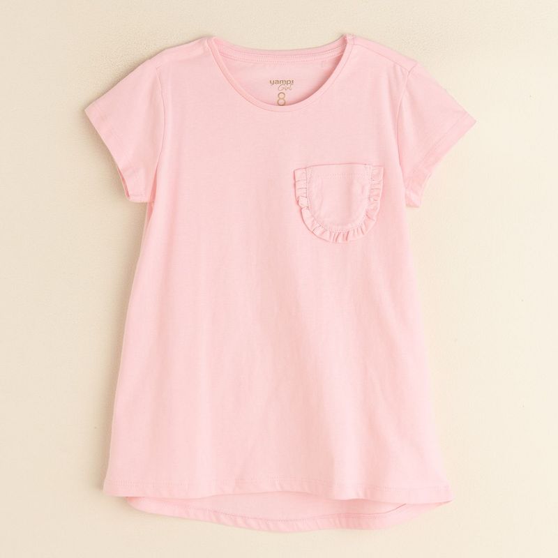 YAMP - Camiseta para Niña en Algodón Yamp