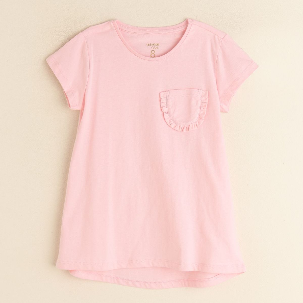 YAMP - Camiseta para Niña en Algodón Yamp